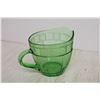 Image 5 : Uranium Glass Pitcher - Doric Pattern