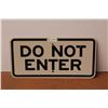 Image 1 : * Do Not Enter Sign (12" x 24")
