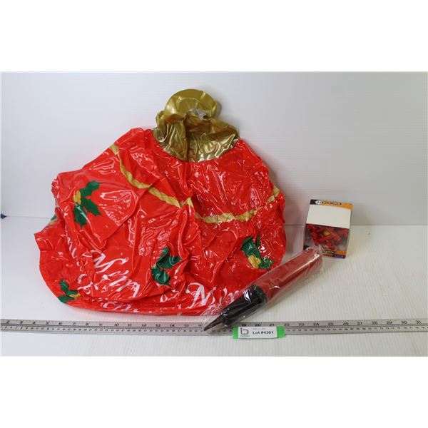 Inflatable Christmas Ornament - Hand Pump - iQ Busters Games