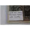 Image 2 : WWII Nazi Germany Third Reich Banknote (50RM - w/Swastika)