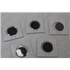 Image 3 : (5) Large Canadian Pennies (1916-17-18-19-20)