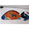 Image 4 : Pair of Carved Wall Mount Fish