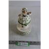 Image 1 : Irish Pottery Music Box Dancer - Works