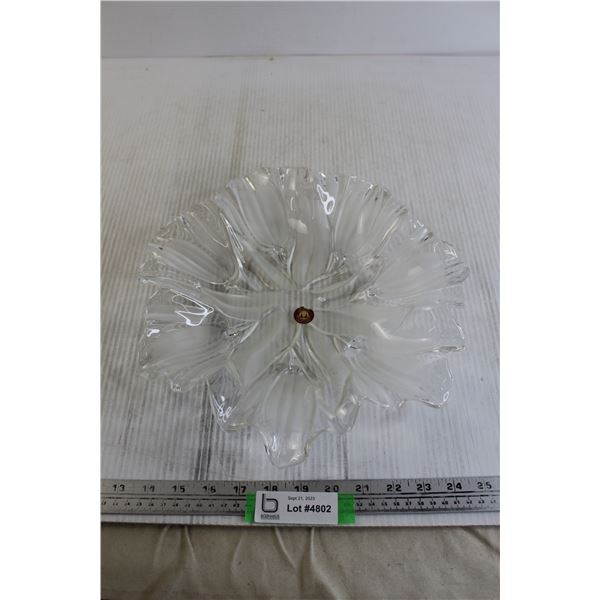 Waltherglas Flower-esque Decorative Dish