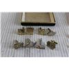 Image 2 : (20) Assorted Cuff Links and Tie Clips