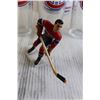 Image 2 : Assorted Montreal Canadiens Items - Ice Bucket, Figurine, (12) Coasters - Sealed, (4) Glasses