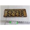 Image 1 : Saskatchewan 1948 License Plate
