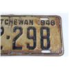 Image 3 : Saskatchewan 1948 License Plate