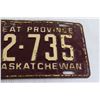 Image 3 : Saskatchewan 1954 Farm License Plate