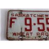 Image 2 : Saskatchewan 1958 Farm License Plate