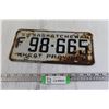 Image 1 : Saskatchewan 1959 Farm License Plate