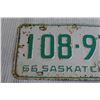 Image 2 : Saskatchewan 1966 License Plate