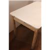Image 4 : * Vintage Enamel-Top Kitchen Table with Drawer - 25" x 41" x 28" High
