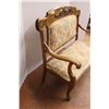 Image 3 : * Antique Wooden Settee - 21" x 49" x 39" High