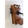 Image 3 : * Antique Northern Electric Wall Mount Telephone