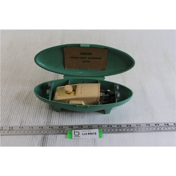 Singer 489510 Straight Needle Buttonholer