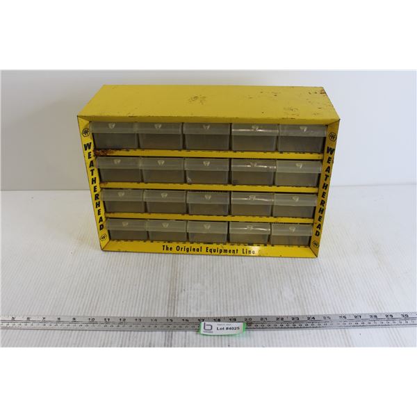 Weatherhead 24-Compartment Parts Container - 16 1/2" x 11"