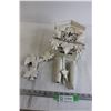 Image 1 : Black Forest White Cookoo Clock - "Working When Hung"