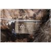 Image 2 : * Muskrat Fur Coat with Wolf Collar and Bottom Trim