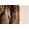 Image 3 : * Muskrat Fur Coat with Wolf Collar and Bottom Trim