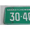 Image 2 : 1969 Saskatchewan License Plates