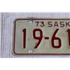 Image 2 : 1973 Saskatchewan Motorcycle Plate