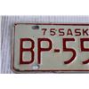 Image 2 : 1975 Saskatchewan Motorcycle Plate