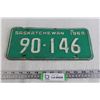 Image 2 : Saskatchewan 1969 License Plate
