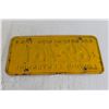 Image 4 : Saskatchewan 1967 License Plate