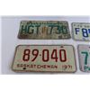 Image 2 : (4) Saskatchewan License Plates - 1981, 1972, 1971, PV