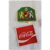 Image 2 : (2) Patches - Coca-Cola, NFA; Dependable Matches Box, NFA Pin, Misc.