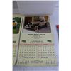 Image 4 : (2) Calendars - (2) Album of Antique Cars, 1975 and 1976; Coca-Cola, 2015