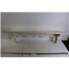 Image 1 : White Wooden Shelf - 7" x 36"