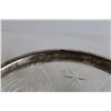 Image 2 : Sterling Silver Rimmed Bowl (Cut Glass) - 8 cm Diameter