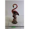 Image 1 : Vintage 18" Pink Flamingo Figurine