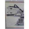 Image 2 : * Framed Transwestern Trucking Print 124/250 By Norman Laus - 24" x 32"