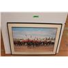 Image 1 : * Framed Shirley M Candrie RCMP Musical Ride Print - 29" x 41"