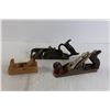 Image 2 : (3) Wood Planes - (2) Stanley, Middle is Not Complete