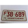 Image 2 : Pair of Saskatchewan 1975 License Plates