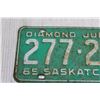 Image 2 : Saskatchewan Diamond Jubilee 1965 License Plate