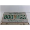 Image 2 : (3) Saskatchewan License Plates - 1969, 1971, 2011