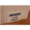 Image 1 : Partners in the Field Technology Sign - 18" x 24"