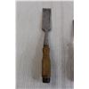 Image 2 : (3) Antique Wood Chisels