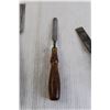 Image 3 : (3) Antique Wood Chisels