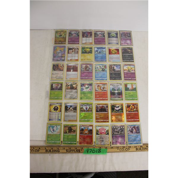 (36) Pokemon Cards in Sleeves