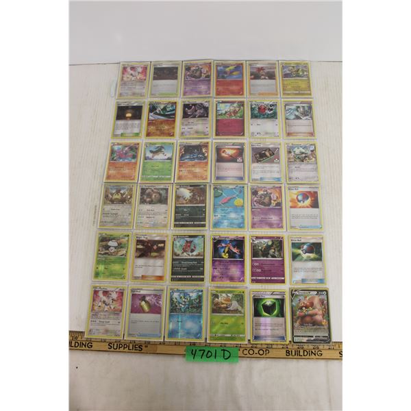 (36) Pokemon Cards in Sleeves