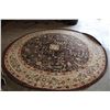 Image 1 : * Round Kathy Ireland Area Rug (101" Across)