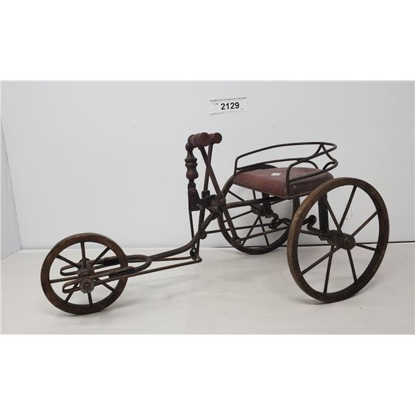 Miniature Hand Crank Tricycle Model