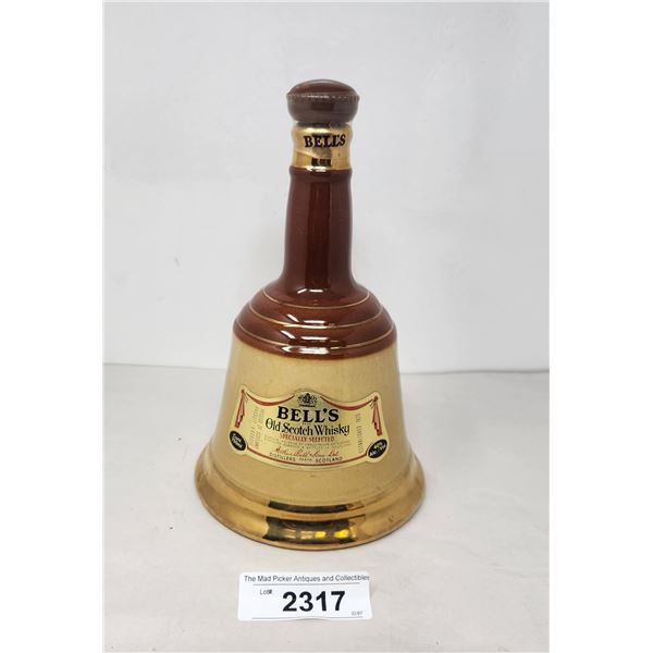 Bells Old Scotch Whiskey 750Ml 40 Sealed Bell Decanter