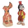 Image 1 : A Pair of Goofy and Pluto Bisque Figures.